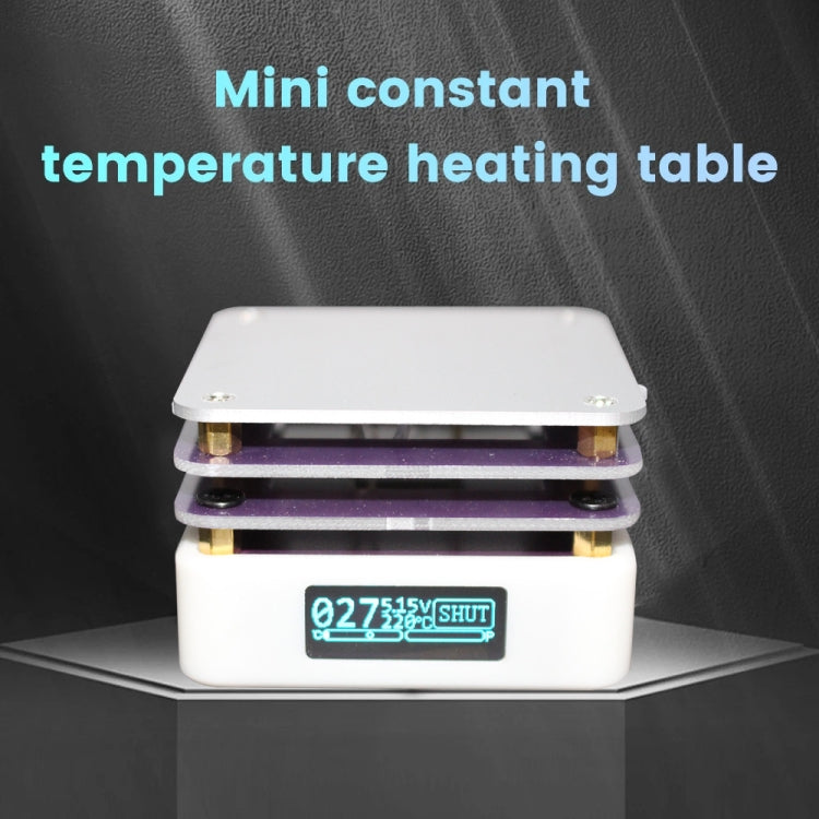 65W Welding Mini Constant Temperature Table LED Light Display, Model: With Clean Sponge