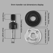 5 In 1 6mm Drill To Angle Grinder Parts Drill To Angle Grinder Connecting Rod