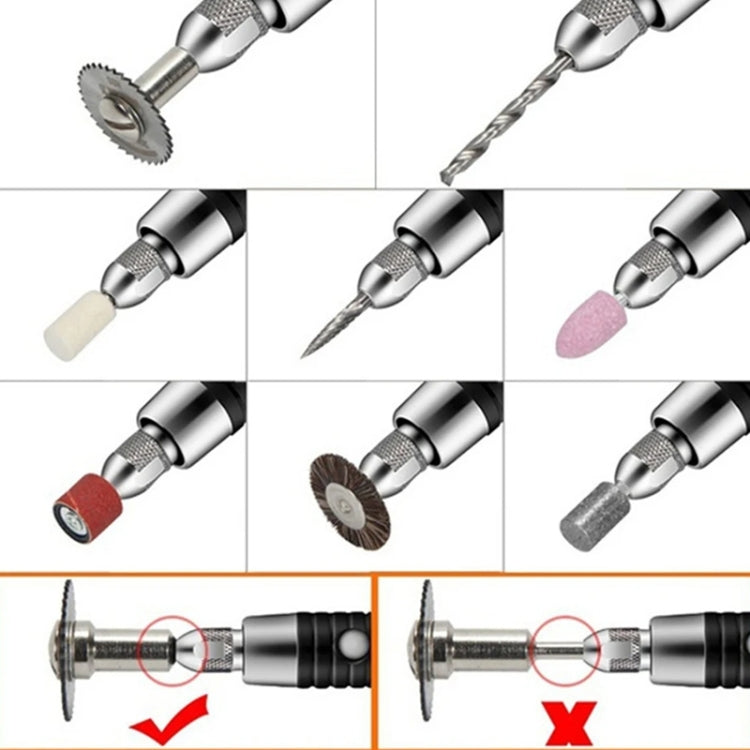 VICOVER Small Adjustable Speed Electrical Grinder Set Jade Carving Pen Polishing Tool EU Plug, Model: 78pcs Parts