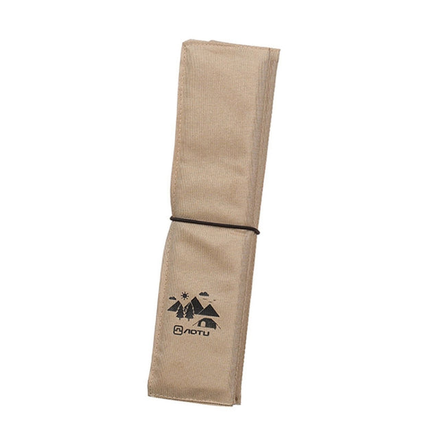 AOTU AT6225 Portable Water-resistant Picnic Cushion Moisture-Proof Camping Cushion Thickened Outdoor Beach Travel Folding Small Cushion, Color: 4 Fold Khaki