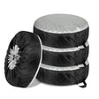 4pcs 80x47cm 210D Oxford Cloth Car Waterproof Dirt-resistant Tire Protective Cover - Window Foils & Solar Protection by PMC TechLife | Online Shopping South Africa | PMC TechLife | Buy Now Pay Later Mobicred