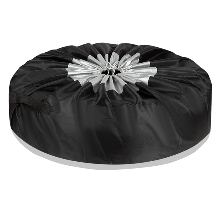 4pcs 65x37cm 210D Oxford Cloth Car Water-resistant Dirt-resistant Tire Protective Cover