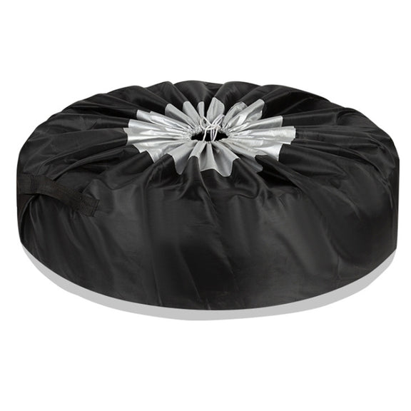 80x47cm 210D Oxford Cloth Car Water-resistant Dirt-resistant Tire Protective Cover