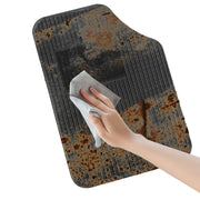 4pcs/Set Car PVC Anti-slip Water-resistant Durable Floor Mats(Square)