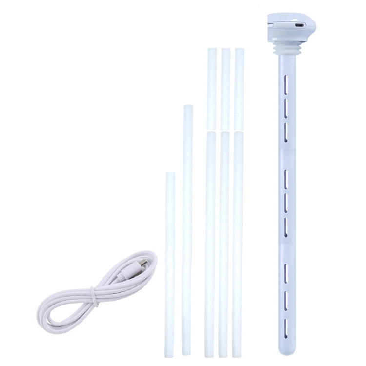 USB Plug-in Mini Portable Detachable Car Humidifier, Spec: Humidifier+3sets Sticks