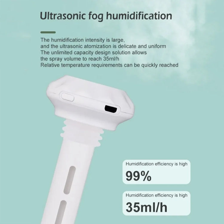 USB Plug-in Mini Portable Detachable Car Humidifier, Spec: Humidifier+3sets Sticks