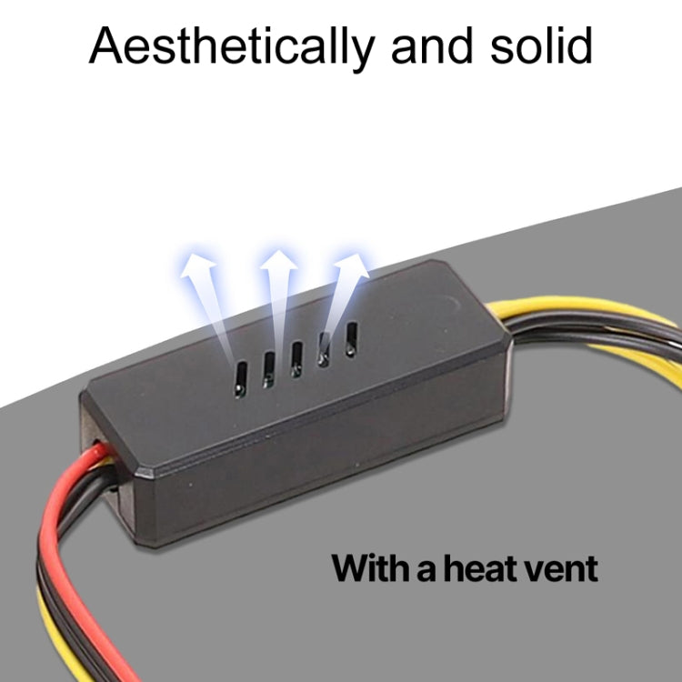 Adapter DC 5.5 x 2.5mm To Hard Disk Power Supply Cable, Model: DC To 4Pin One To Three