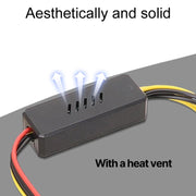 Adapter DC 5.5 x 2.5mm To Hard Disk Power Supply Cable, Model: DC To 4Pin One To Three