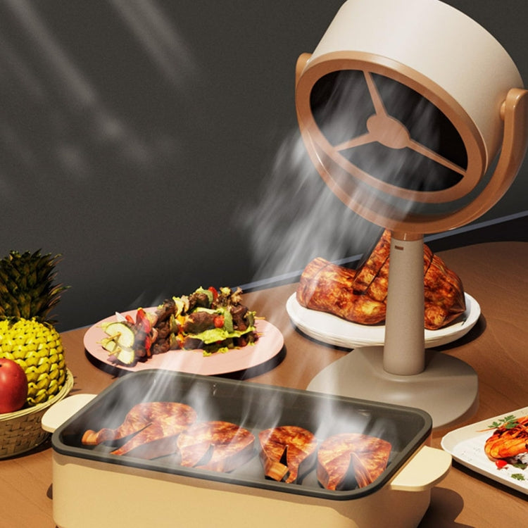 USB Direct Plug Small Desktop Range Hood Mini Portable Desktop Range Hood