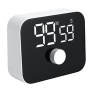 YS LED Rotating Timer IlSent Kitchen Time Manager(White)