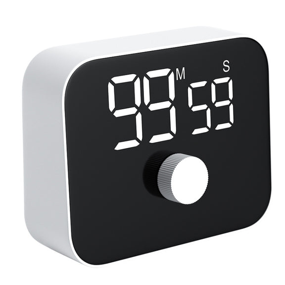 YS LED Rotating Timer IlSent Kitchen Time Manager(White)