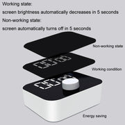 YS LED Rotating Timer IlSent Kitchen Time Manager(White)