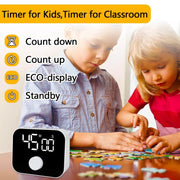 YS LED Rotating Timer IlSent Kitchen Time Manager(White)