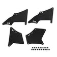 Front Wheel Fender Leather Lining for 03-17 Toyota Prado 2700 4000(Black) - Mudguards by PMC TechLife | Online Shopping South Africa | PMC TechLife | Buy Now Pay Later Mobicred