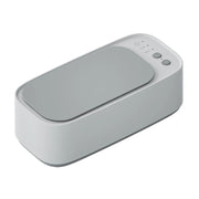 Electrical Ultrasonic Cleaner 3-speed Timing Jewelry Watches Braces Eyeglasses Cleaning Device(White)