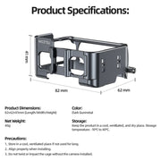 For Insta 360 Ace / Ace Pro TELESIN S6-FMS-02 Vertical Shot Quick Release Metal Rabbit Cage Body Protection Accessories