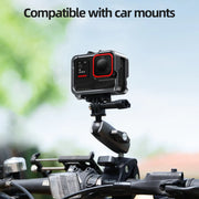 For Insta 360 Ace / Ace Pro TELESIN S6-FMS-02 Vertical Shot Quick Release Metal Rabbit Cage Body Protection Accessories
