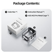 For Insta 360 Ace / Ace Pro TELESIN S6-FMS-02 Vertical Shot Quick Release Metal Rabbit Cage Body Protection Accessories