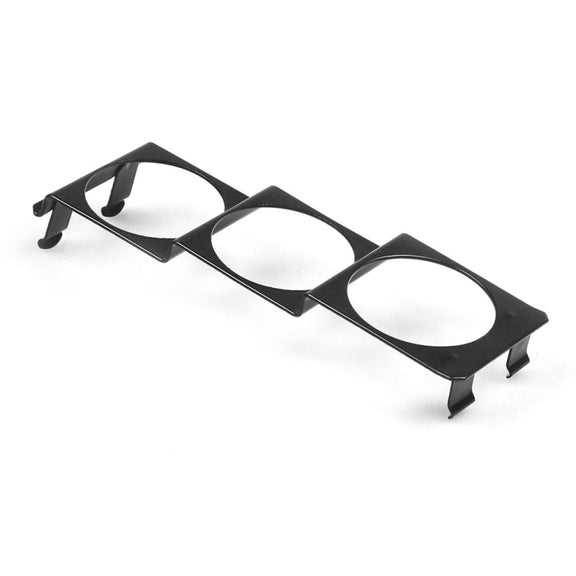 52mm Car Modified Instrument Rack Three-hole Universal Car Radio Card Slot