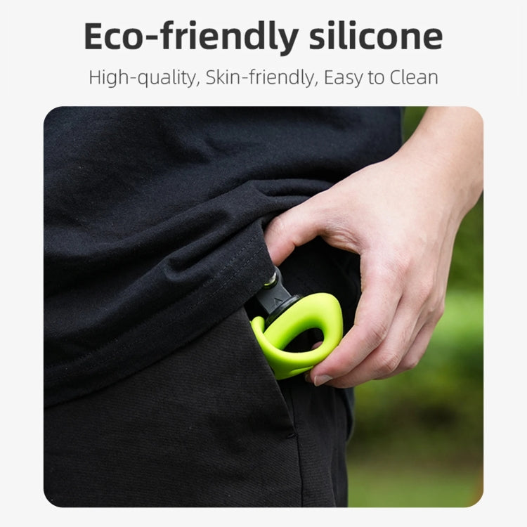 TELESIN TLQ-005 Elastic Quick Release Stand Multi-functional Fixed Silicone Strap Accessories(Black)