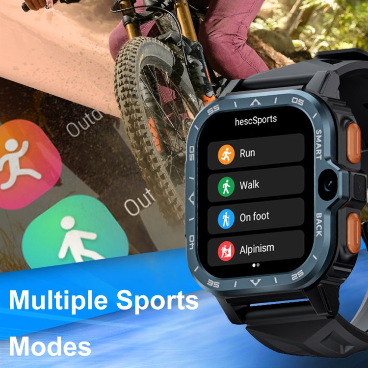 LOKMAT APPLLP 4 MAX 2.02-inch Android 8.1 Full Network Wifi Card Bluetooth Smart Watch(Navy Blue)