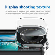 For DJI Osmo Action 3 / 4 TELESIN OA-WTP-003 45m Water-resistant Shell Sealed Diving Case