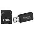 CCD Digital Camera Memory Card + Card Reader(128G) -  by PMC TechLife | Online Shopping South Africa | PMC TechLife | Buy Now Pay Later Mobicred