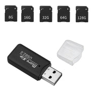 CCD Digital Camera Memory Card + Card Reader(128G)