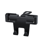 Car Multifunctional Mobile Phone Holder Rear Headrest Storage Hook(Black)