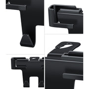 Car Multifunctional Mobile Phone Holder Rear Headrest Storage Hook(Black)