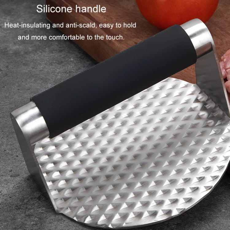 304 Stainless Steel Round Meat Patty Press Tool Kitchen Supplies Burger Presser