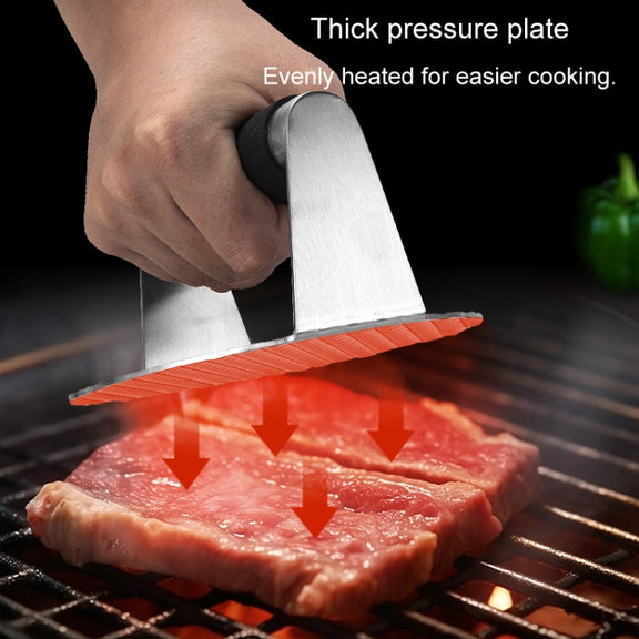 304 Stainless Steel Round Meat Patty Press Tool Kitchen Supplies Burger Presser