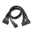 60cm For EVGA 10Pin / 18Pin To 24Pin Flat Cable Module Cable Graphics Card Block Cord - free shipping - PMC TechLife - Order now!