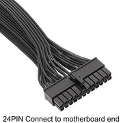 60cm For EVGA 10Pin / 18Pin To 24Pin Flat Cable Module Cable Graphics Card Block Cord