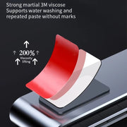 Metal Hidden Temporary Parking Number Plate Ornaments, Color: Single Number Gray