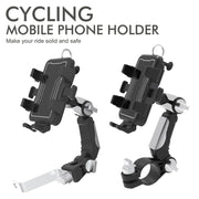 Motorcycle Bicycle Outdoor Cycling Navigation Phone Holder, Style: Handlebage Bracket