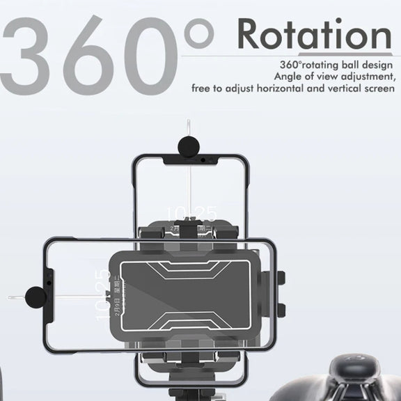 Motorcycle Bicycle Outdoor Cycling Navigation Phone Holder, Style: Handlebage Bracket