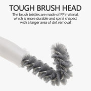3pcs 2-in-1 Kitchen Stove Cleaning Brush Shovel Barbecue Rack Cleaning Brush(Grid Model)