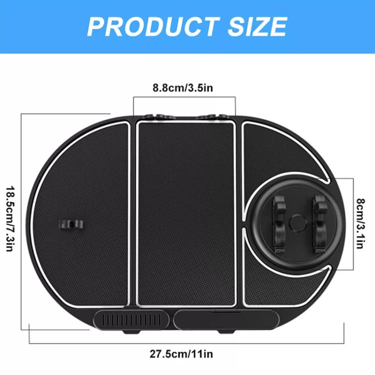 Car Phone Holder Center Console Silicone Anti-skid Pad, Model: CH09