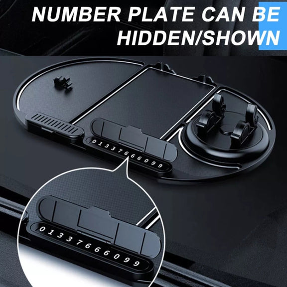 Car Phone Holder Center Console Silicone Anti-skid Pad, Model: CH09