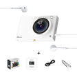 High-Definition CCD Digital Camera 64 Million WiFi Card Camera, Color: White + Headphone Cable - Video Cameras by PMC TechLife | Online Shopping South Africa | PMC TechLife | Buy Now Pay Later Mobicred