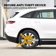 Car Anti-theft Lock SUV Wheel Three-prong Lock With Suction Cup, Style: Ordinary