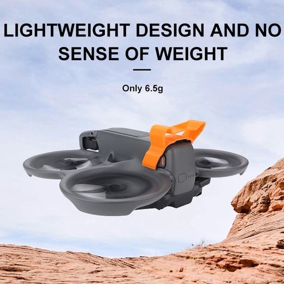 For DJI Avata 2 CQT Adhesive Airflow Cutting Flight Tail for Drones(Orange)