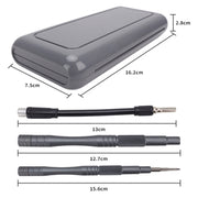 For DJI CQT UAV 30-In-1 Drone Universal Extended Screwdriver Set Disassembly Tool Set(Frosted Gray)