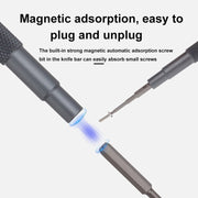 For DJI CQT UAV 30-In-1 Drone Universal Extended Screwdriver Set Disassembly Tool Set(Frosted Gray)
