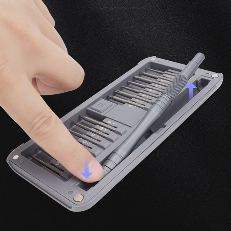 For DJI CQT UAV 30-In-1 Drone Universal Extended Screwdriver Set Disassembly Tool Set(Frosted Gray)