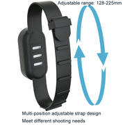For Insta360 GO 3 / 3S Sunnylife IST-Q9335 Camera Silicone Case Wristband Bicycle Strap Expanding Accessories(White)