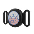 For AirTag Pet Collar Locator Silicone Life Waterproof Protective Case(Black) - Pet Series by PMC TechLife | Online Shopping South Africa | PMC TechLife | Buy Now Pay Later Mobicred