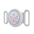 For AirTag Pet Collar Locator Silicone Life Waterproof Protective Case(White) - free shipping - PMC TechLife - Order now!