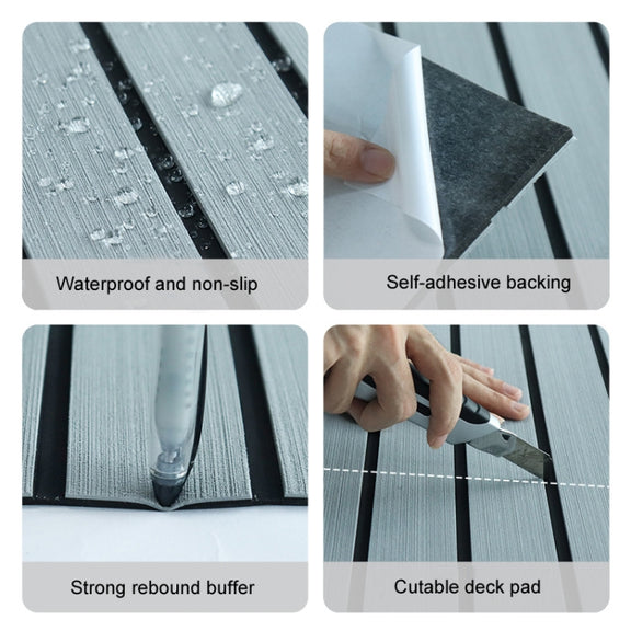 240x90x0.6cm EVA Yacht RV Water-resistant Anti-skid Floor Mat